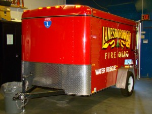 Water/Rope Rescue Trailer
